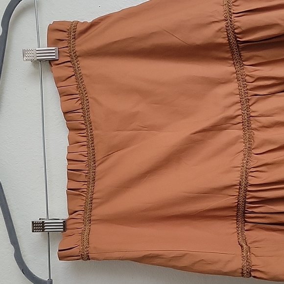 SKYLar Rose maxi skirt size Small color light brown - Picture 4 of 15